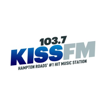 103.7 KISS FM logo