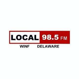 WINF-LP Local 98.5 FM logo