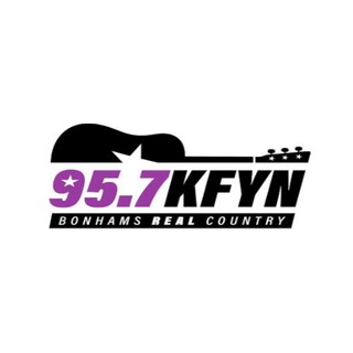 KFYN 95.7FM & 1420AM The Warrior logo
