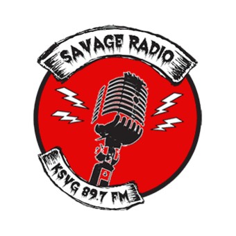 KSVG Savage Radio 89.7 FM logo