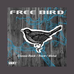 113.fm Free Bird logo