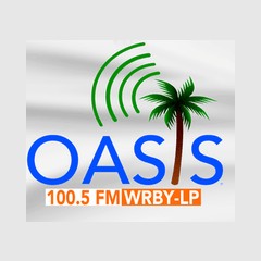 WRBY-LP Oasis 100.5 FM logo