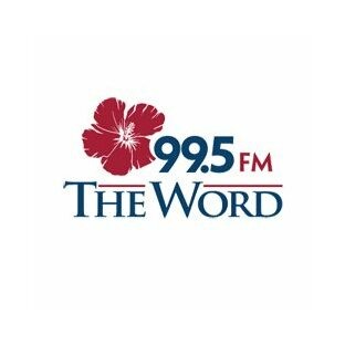 KGU-FM 99.5 FM The Word logo