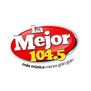 La Mejor 104.5 FM logo