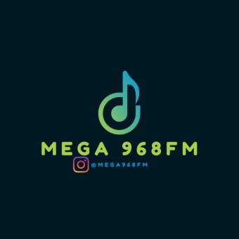 Mega 96.8 FM logo