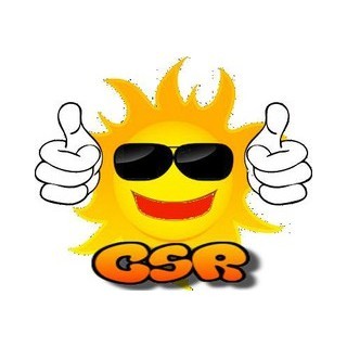 Caribbean Shine Radio (CSR) logo