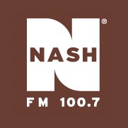 KNSH 100.7 Nash FM logo
