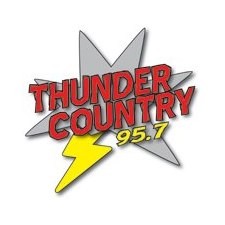 WDMO Thunder Country 95.7 FM logo