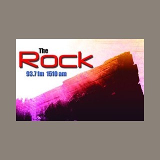 KCKK The Rock 93.7 FM logo