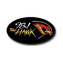 WHWK 98.1 The Hawk logo