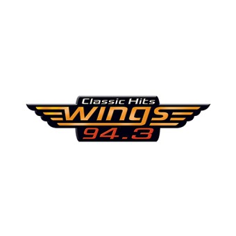 WGZZ Wings 94.3 logo