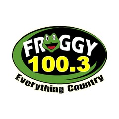 WFFG Froggy 100.3 logo