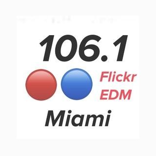 Flick EDM 106.1 Miami logo
