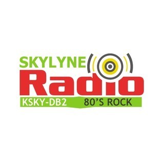 Skylyne Radio 80's Rock logo
