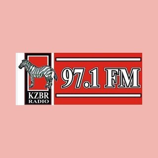 KZBR The Zebra 97.1 FM logo
