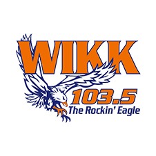WIKK 103.5 The Rockin Eagle logo
