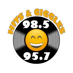 Hits & Giggles 98.5/95.7 FM logo