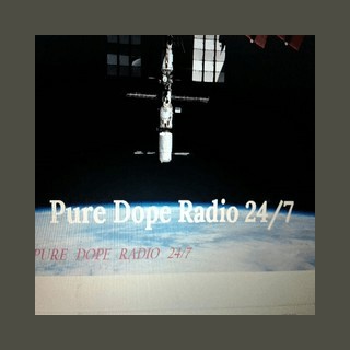 PURE DOPE RADIO 24/7 logo
