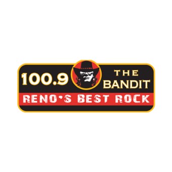 KURK The Bandit 100.9 FM logo
