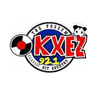 KXEZ 92.1 The Possum FM logo