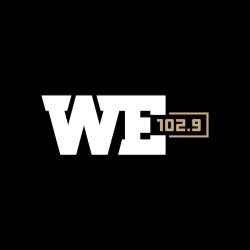 WE 102.9 FM logo