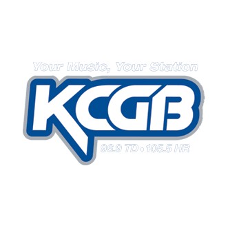 KCGB 105.5 & 96.9 logo