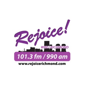 Rejoice 101.3 FM 990 AM logo