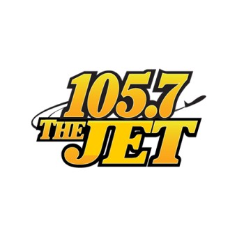 KJET 105.7 The Jet logo