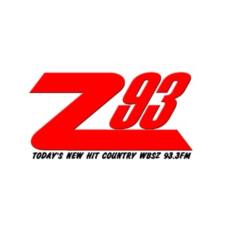 WBSZ Hot Country Z93.3 FM logo