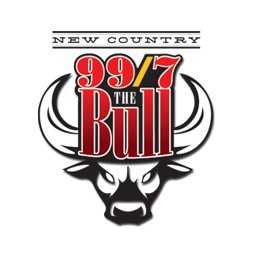 KMTK 99.7 The Bull logo
