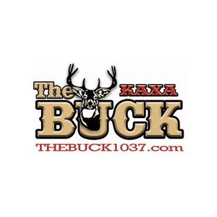 KAXA The Buck 103.7 FM logo
