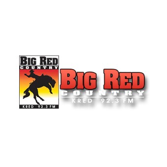 KRED Big Red Country 92.3 FM logo