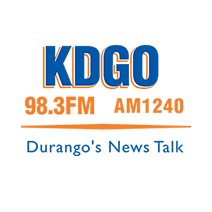 KDGO Durango's News / talk Radio 1240 AM logo