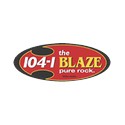 The Blaze 104.1 logo