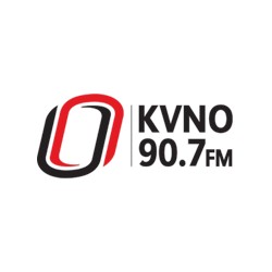 KVNO 90.7 News FM logo