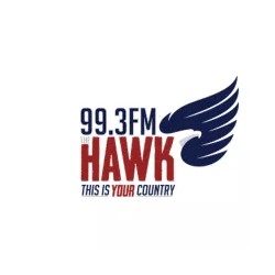 KHWK The Hawk logo
