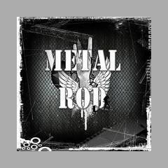 metal rod logo