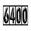 Club 6400 logo