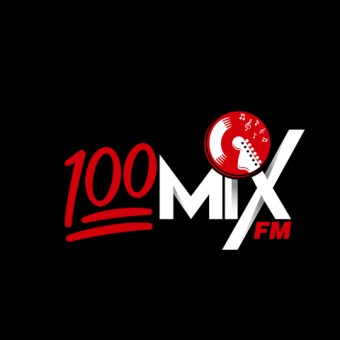 100 MIX FM logo