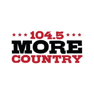 MORE Country 104.5 FM logo
