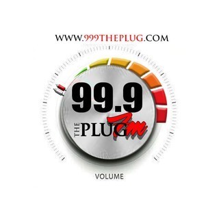 99.9 The Plug FM logo