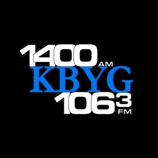 KBYG Big 1400 AM and 106.3 FM logo