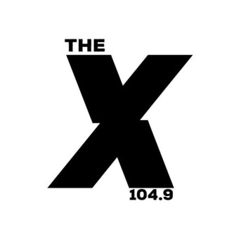 KXNA New Rock the X 104.9 FM logo