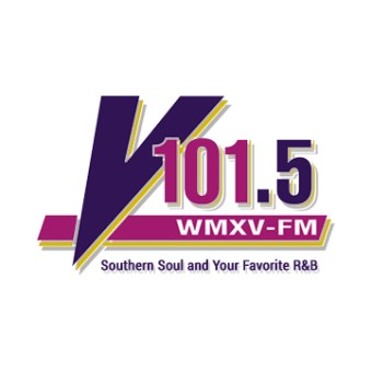 WMXV V 101.5 FM logo