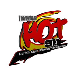 WNSB Hot 91.1 FM logo