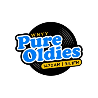 WNYY Pure Oldies 1470 AM 94.1 FM logo