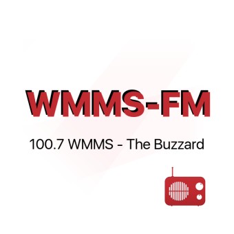 100.7 WMMS: The Buzzard logo