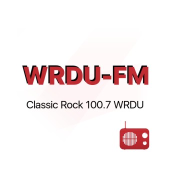 WRDU Classic Rock 100.7 FM logo