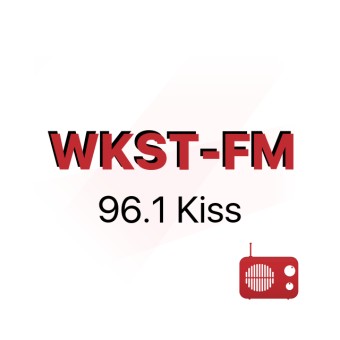 WKST-FM 96.1 KISS logo