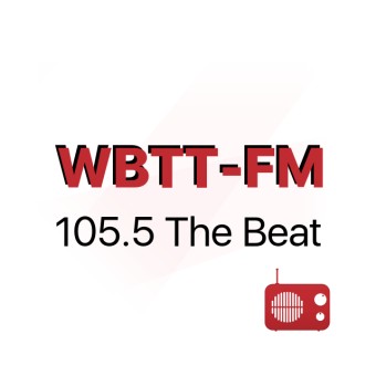 WBTT 105.5 The Beat logo